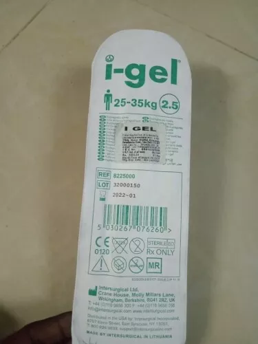 I Gel Supraglottic Airway Alle Größen Neu Verpackt (Packung 2 Teile