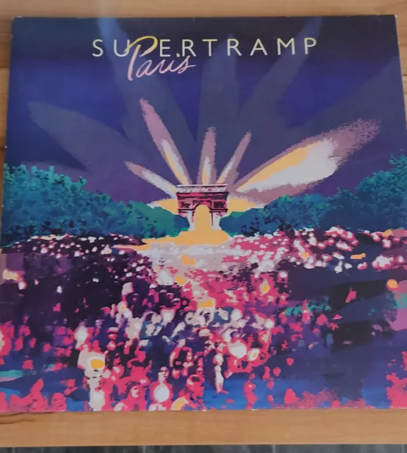 Supertramp ‎– Paris  2 × Vinyl, LP, Album Gatefold- 1980- NM