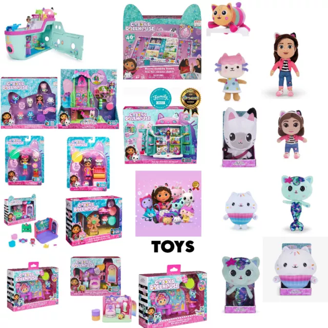 Gabby Dollhouse & Soft Toys, Vehicles, Playsets - Your Child's Dream Playtime!