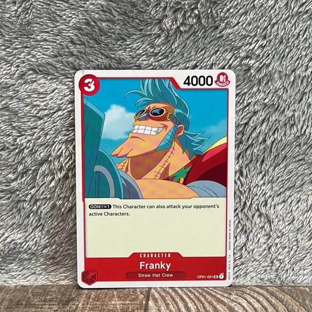 ONE PIECE CARD Game Franky Romance Dawn OP01021 1.60 PicClick