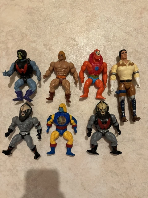 Lot De 3 Figurines Vintage Les Maîtres De L'Univers (MOTU) D'occasion - Collection Héros Années 80