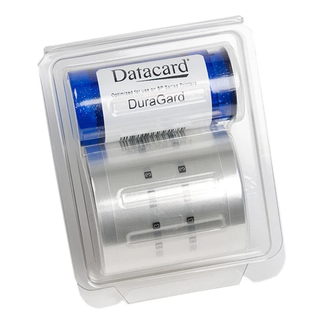Datacard Group, Sp75/75+ Duragard .5Mil Clear Laminate, Full Card