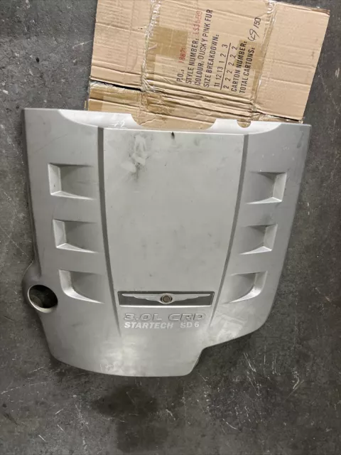 CHRYSLER 300C Crd Silver Engine Cover 3.0 Crd V6 Diesel #79