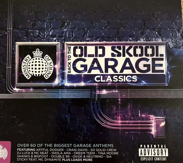 cd ministry of sound old skool garage