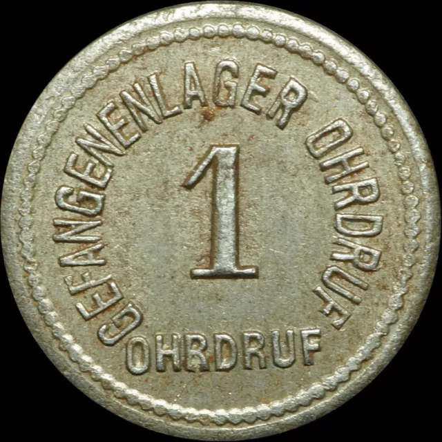 POW CAMP - WWI: 1 Pfennig. KGL, GEFANGENENLAGER OHRDRUF / SACHSEN-COBURG-GOTHA.