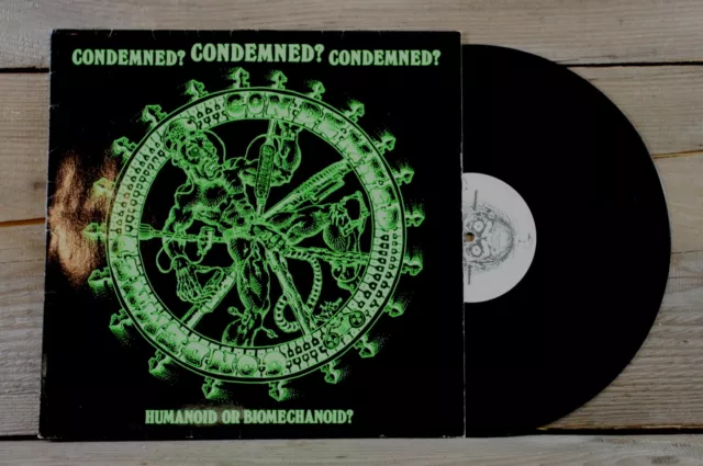 Condemmed/ Humanoid or Biomechanoid?  Green Vinyl LP Nuclear Blast