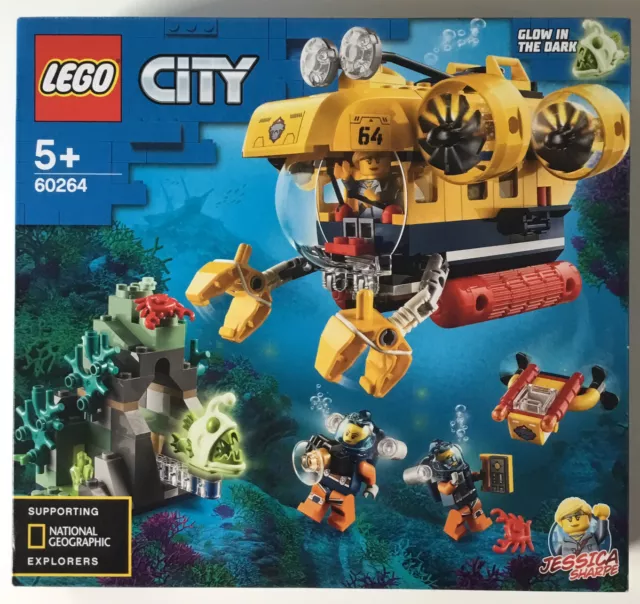 LEGO City 60264 Ocean Exploration Submarine. New/sealed.