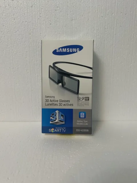 Samsung  Active 3D Glasses SSG-4100GB For Smart TV Factory New