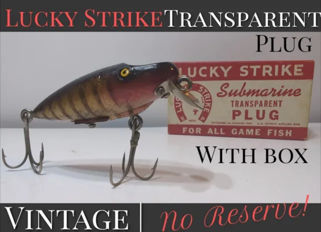 Vintage Lucky Strike Lures FOR SALE! - PicClick