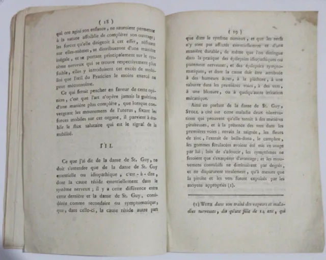 Boyer Essai Sur La Danse De Saint Guy 1798 Eo These Medecine Maladie Convulsive 3