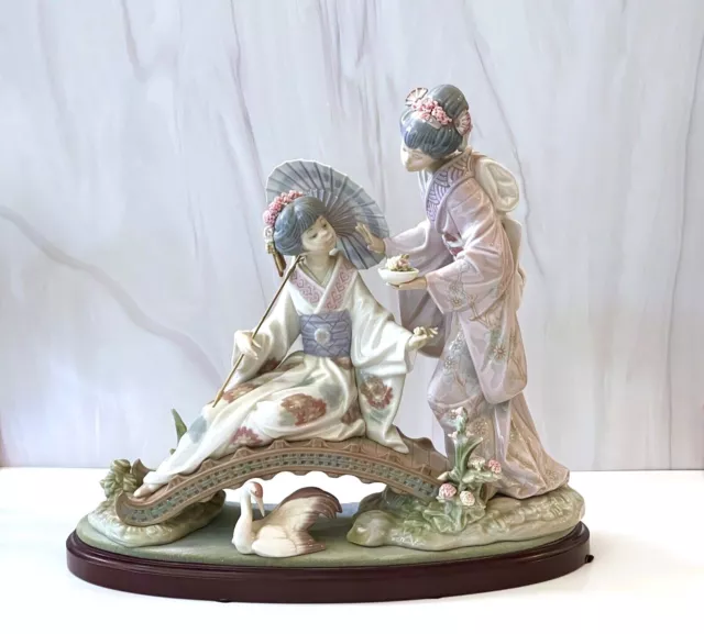 Lladro 1445 "SPRINGTIME IN JAPAN" Oriental Porcelain Figurine