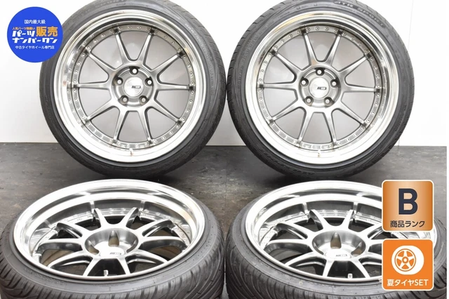 JDM SSR WHEEL Set 4wheels Set 19 Inch 9J -7 10J -9 PCD 114.3 215/35ZR1 ...