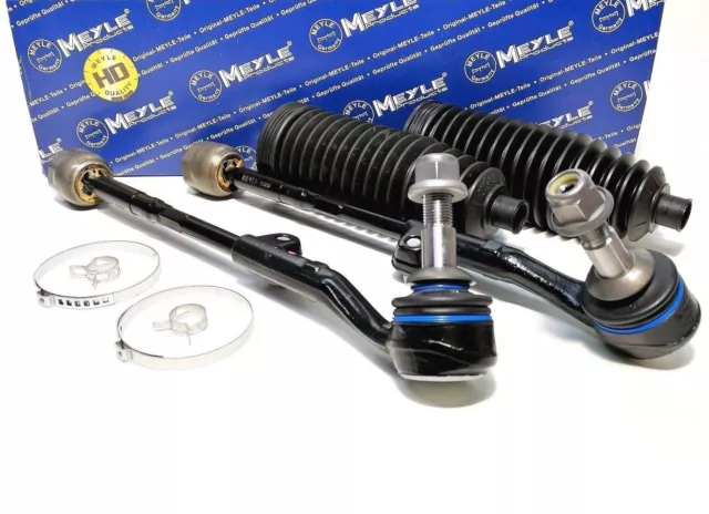 2x MEYLE HD Spurstange mit 2x Lenkmanschette BMW E81 E87 E88 E90 E91 E92 E93 L+R