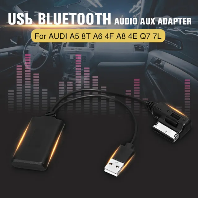 Pour AUDI A4 8T 8K 4F Q7 7L AMI MMI 2G USB AUX  Adaptateur Câble Bluetooth 3
