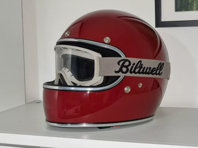 Biltwell Gringo Size S 55-56cm Helmet Red