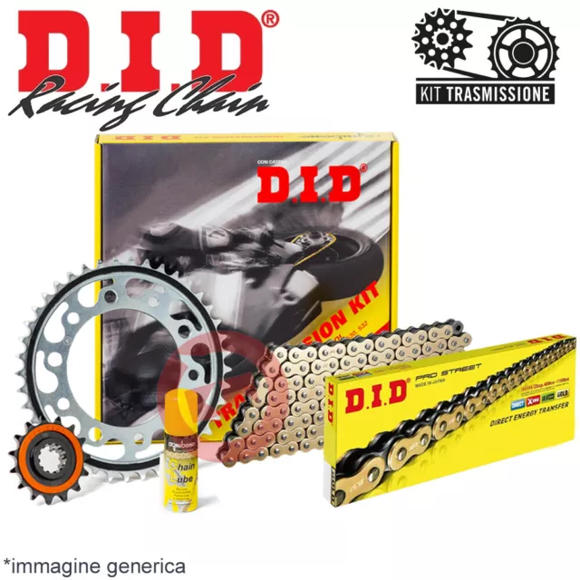 Kit Trasmissione Catena Did Premium 14-62 Cagiva 125 Sst 125 Ruote Lega 83