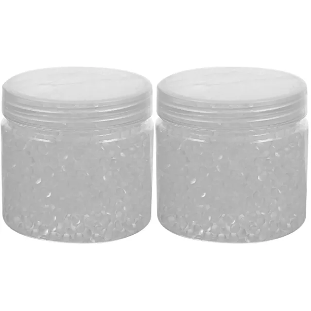 2 Bottles Thermoplastic Crystal Clay Resin Child Pellet Mold Bead Polymorphs