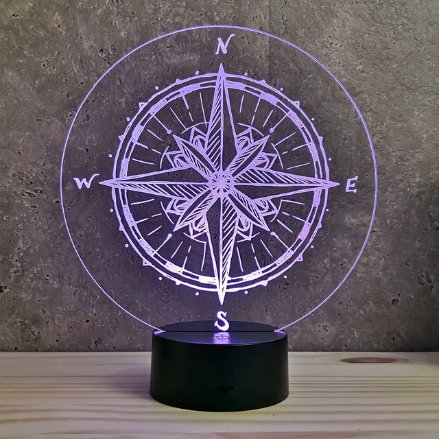 Lampe 3D Peugeot 103 SPX Avec Télécommande - Veilleuse Multicolore - Fabriqué En France - Neuf