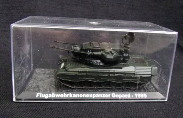 Flakpanzer Gepard Diecast  1:72 IXO Altaya