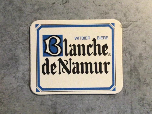 Bierdeckel Coaster Beermat - Tuborg Pilsener - Blanche de Namur Witbier