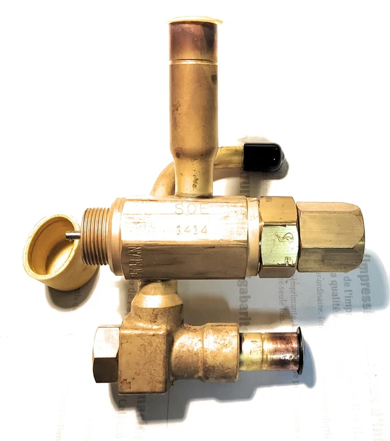 Sporlan SQE BODY 3x4x2 Thermal Expansion Valve TXV 3/8x1/2 ODF Solder 168015 LN