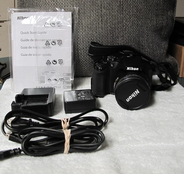 Nikon Coolpix P510 Digital Camera - 42x Optical Zoom - 16.1 MP