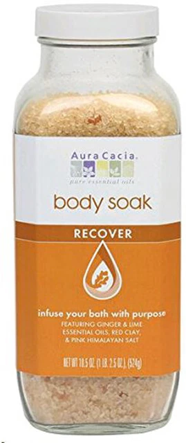 Body Soak de Aura Cacia, 18,5 oz Recuperar