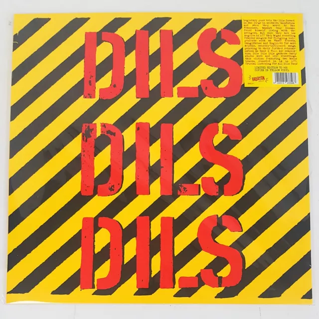 Dils – Dils Dils Dils - Yellow Vinyl Ltd. 500 copies (Radiation Reissues) - SEA