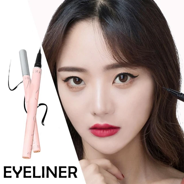 Delineador de ojos lápiz líquido lápiz maquillaje impermeable delineador de ojos de larga duración marca U P4G5