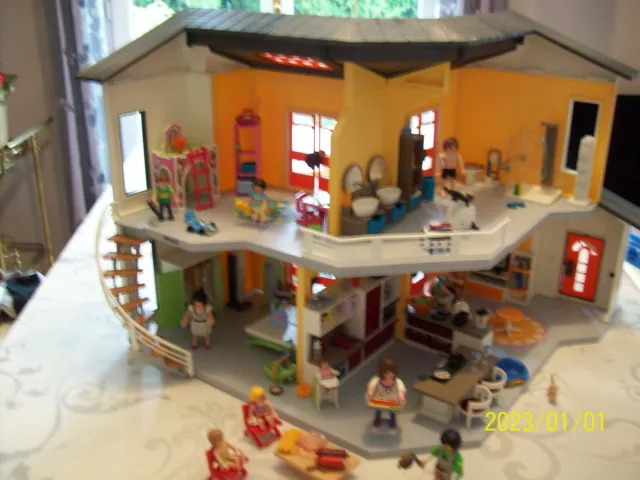 Soldes Playmobil Etage supplémentaire aménagé pour Maison Moderne