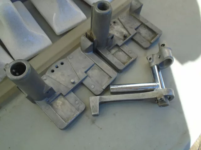 VINTAGE ORIGINAL ROGERS 1970's SWIVOMATIC SUPREME BASS DRUM PEDAL PARTS LOT-VG!