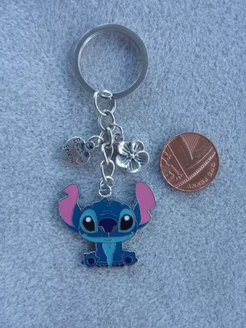 Stitch Keyring Keychain Enamel Bag Charm Lilo and Stitch Birthday
