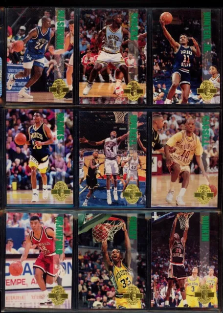 1993 Classic, Four-Sport Draft Picks, base cards & inserts, U-PICK, GB10