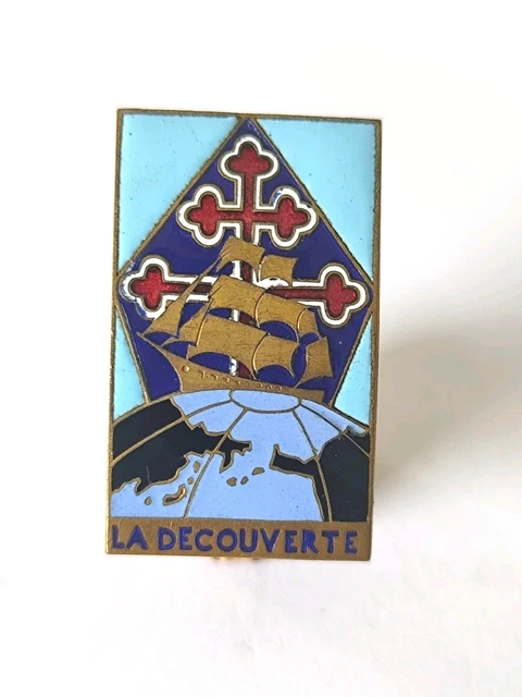 Insigne De Parachutiste De La Marine - Frégate Tonkinois, Croix De Lorraine - Modèle 106-5/P12/A4-21