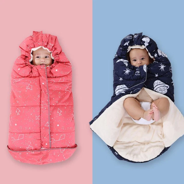 Universal Babywagen Schlafsack Kinderwagen gemütliche Zehen winddicht Raumblau 3