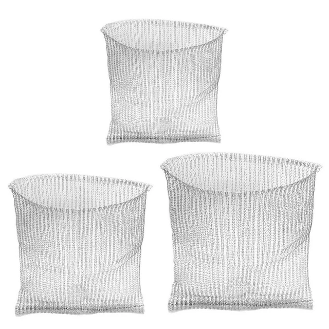 304 Acero Inoxidable Alambre Tejido Bolsa Raíz Bolsas Cesta