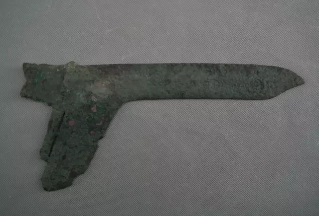Huge Ancient Chinese Bronze Ge Axe Halberd Dagger Eastern Zhou Dynasty Huge Ancient Chinese Bronze Ge Axe Halberd Dagger Eastern Zhou Dynasty