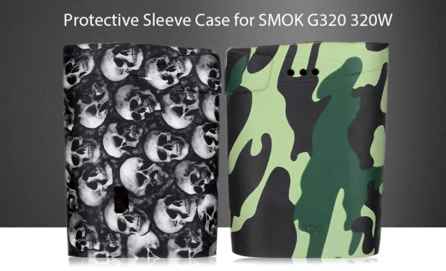 SMOK G320 Marshal Silikon Schutzhülle Sleeve Bumper Camouflage oder Skull