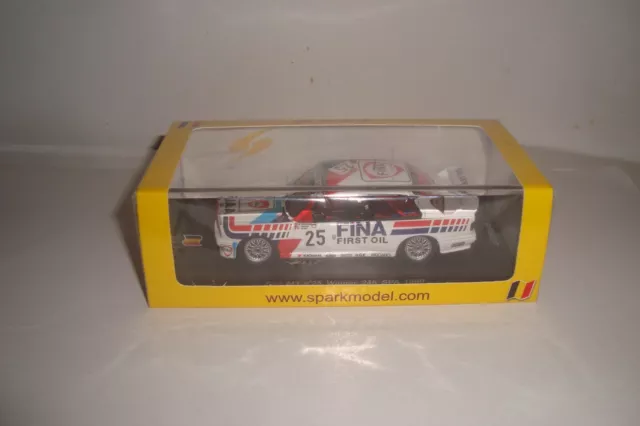 BMW m3 e30 Evo 24 H Spa Winner 1990 #25 FINA CECOTTO Oestreich Giroix Spark 1:43