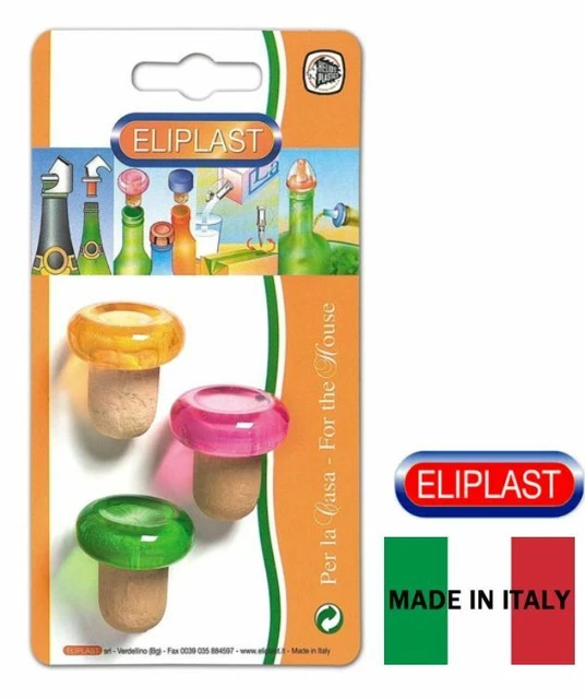 Tappi Sughero Blister 3 Pz. Elicristal