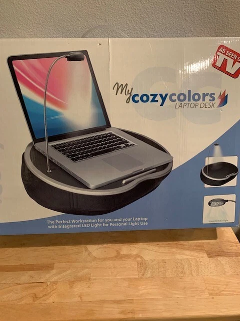My Cozy Colors laptop Desk As Seen on TV Black/Gray