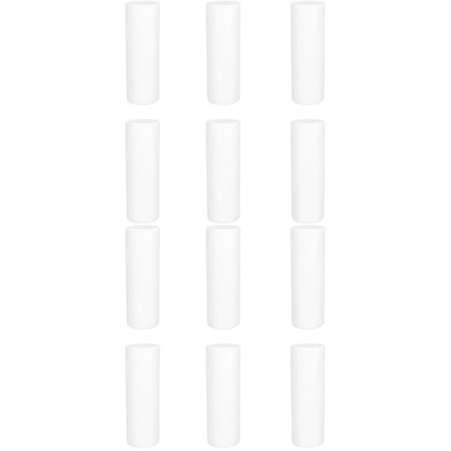 12 Pcs  Decor Polystyrene Cylinders Polystyrene Cylinder