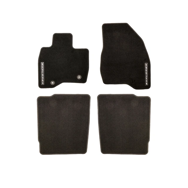 NEW OEM 20152016 Ford Explorer Black Carpet Floor Mats w/ Embroidered