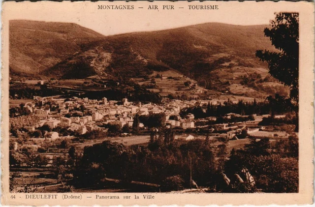 CPA Dieulefit Panorama sur la Ville FRANCE (1101771)