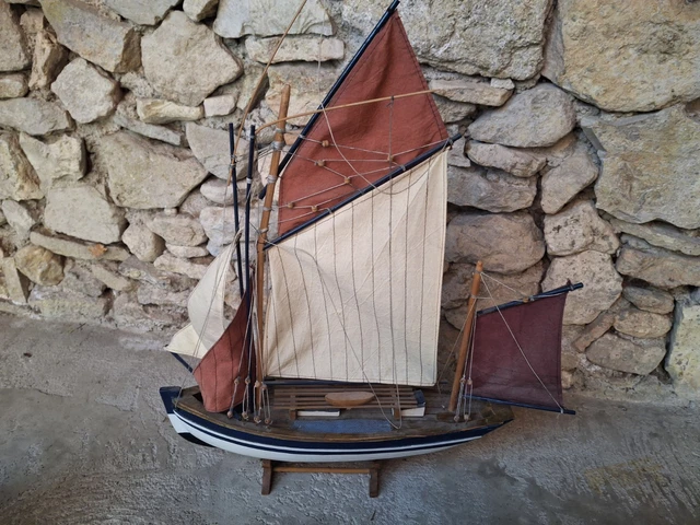 Modle De Bateau Figurines De Voiliers Miniatures Maquette De Bateau Dpoque Jouet Voilier En Bois