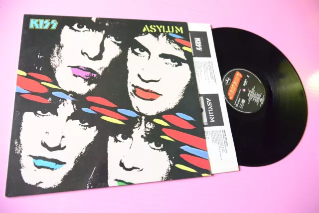 Kiss Lp Asylum Netherlands 1985 Nm !!!!!!!!!!!!