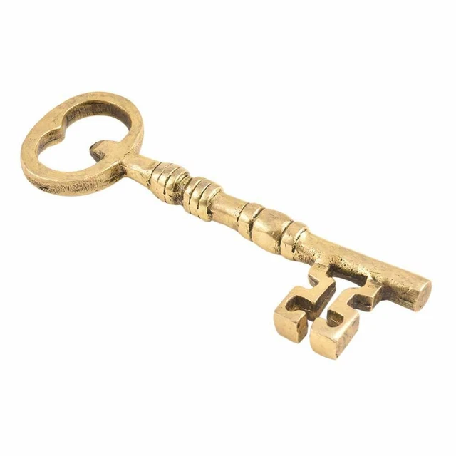 BRASS KEY DESIGN Barware Bottle Bar Soft Drink Beer Soda Wine Opener £
