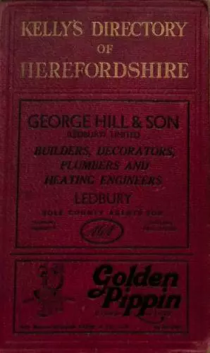 Kelly's Directory of Herefordshire 1934