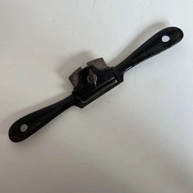 Vintage Stanley No. 63 Spoke Shave Curved Bottom Woodworking Tool