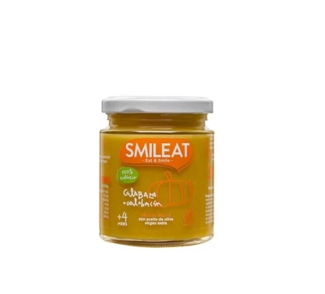 Smileat - Calabaza Y Calabacín Ecológico (+4M, 230 G)